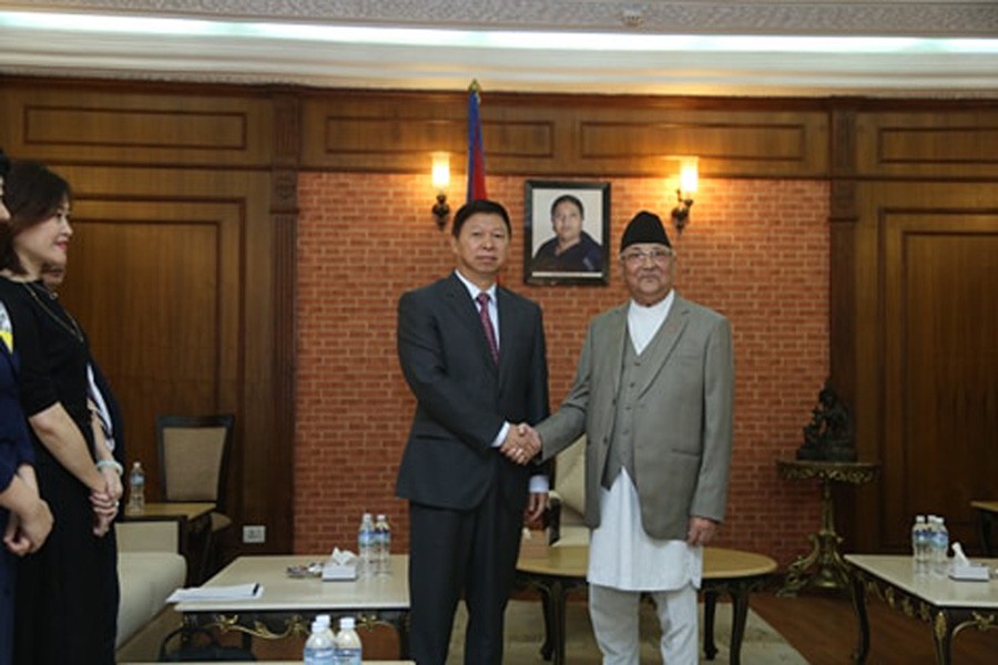 chinese-leader-meets-prime-minister-oli